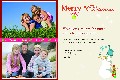 Family photo templates Merry Christmas (6)